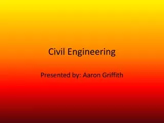 Civil Engineering