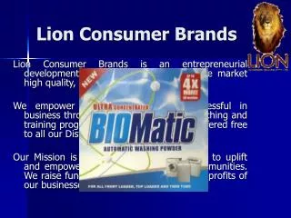 Lion Consumer Brands