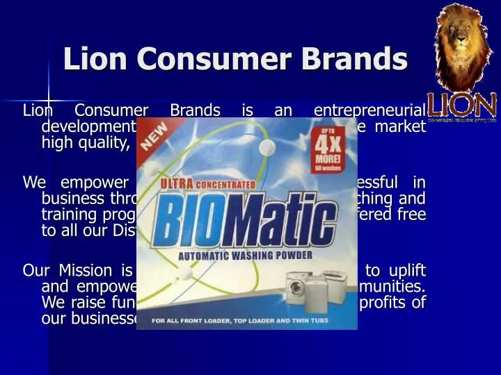 lion consumer brands