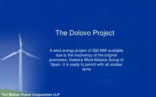 The Dolovo Project