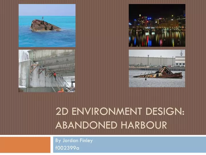 2d environment design abandoned harbour