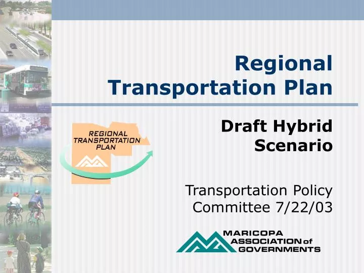regional transportation plan