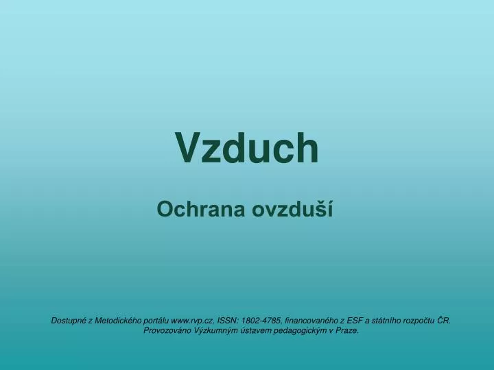 vzduch