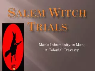 Salem Witch Trials