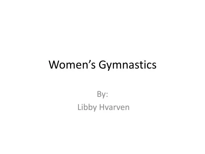 women s gymnastics