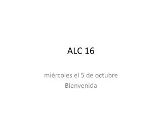 ALC 16