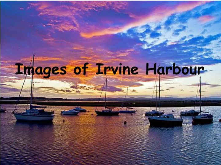 images of irvine harbour