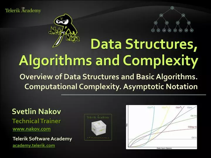 data structures algorithms and complexity