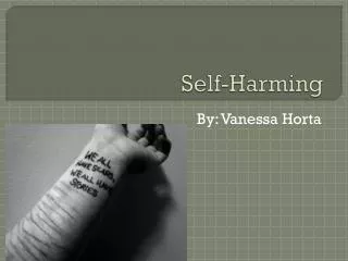 Self-Harming