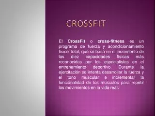 crossfit