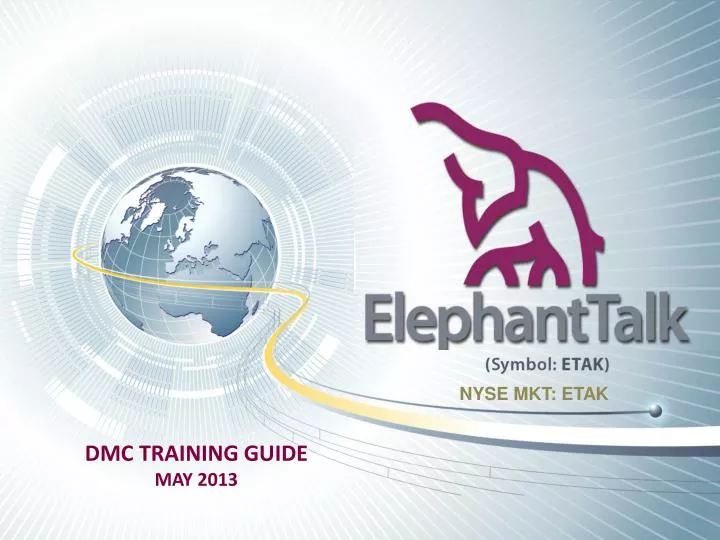dmc training guide may 2013