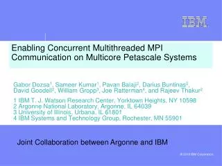 Enabling Concurrent Multithreaded MPI Communication on Multicore Petascale Systems