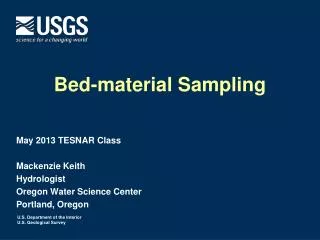 Bed-material Sampling