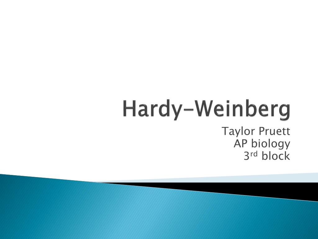 PPT - Hardy-Weinberg PowerPoint Presentation, free download - ID:2777091