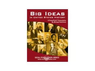 What Is a “Big Idea”?