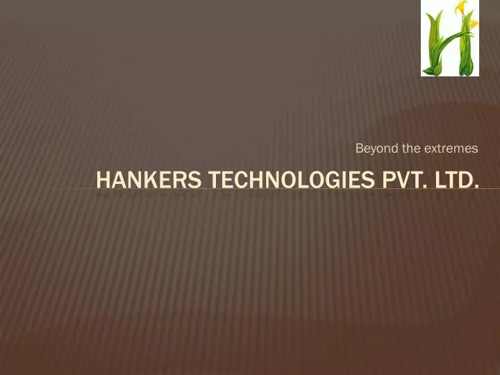 hankers technologies pvt ltd