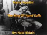 Harry Houdini - slide 1