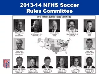 2013-14 NFHS Soccer Rules Committee