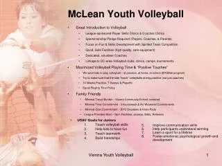 McLean Youth Volleyball