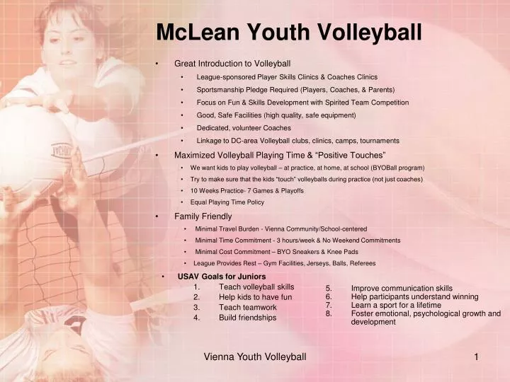 mclean youth volleyball