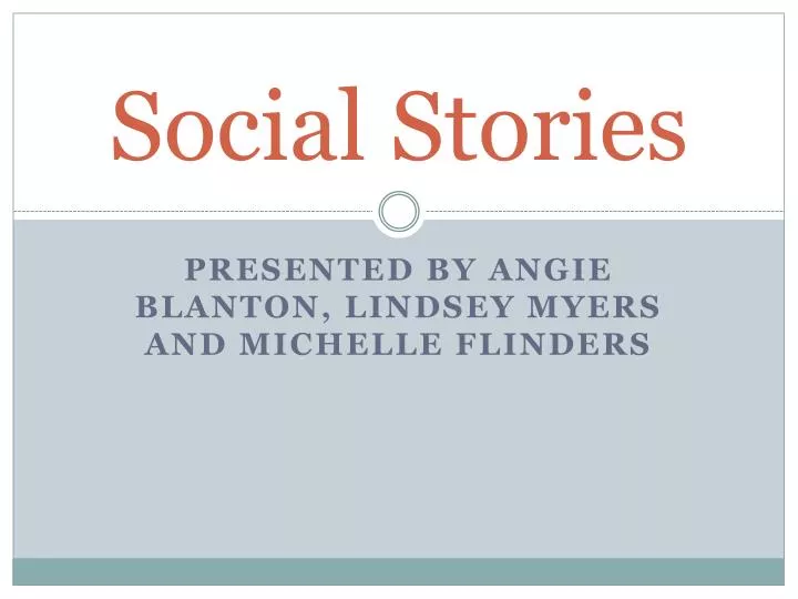 social stories