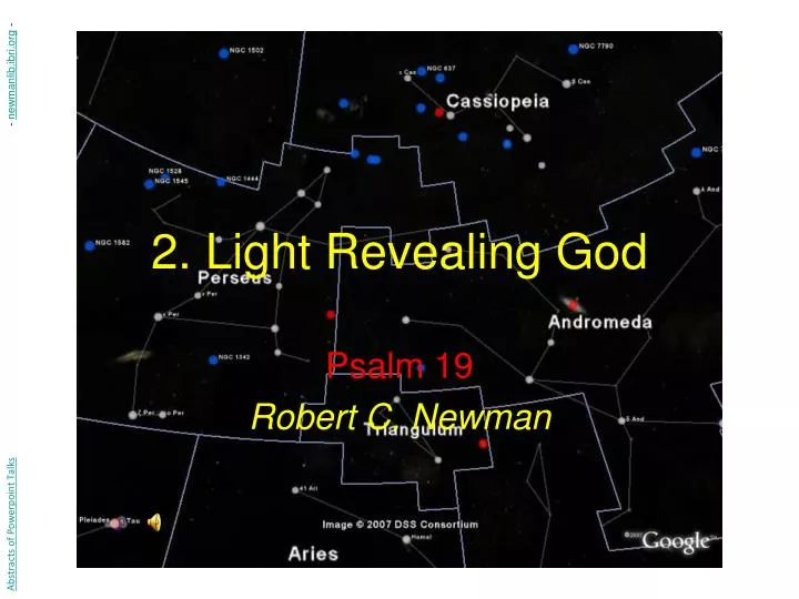 2 light revealing god