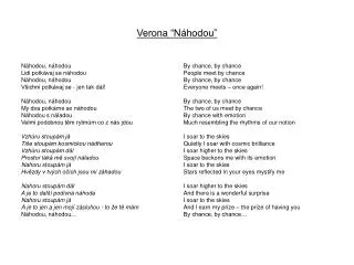 verona n hodou