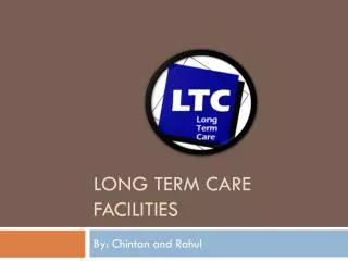 Long term Care Facilities