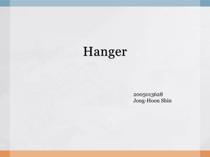 hanger