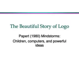The Beautiful Story of Logo
