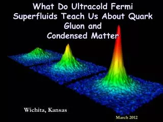 What Do Ultracold Fermi Superfluids Teach Us About Quark Gluon and Condensed Matter