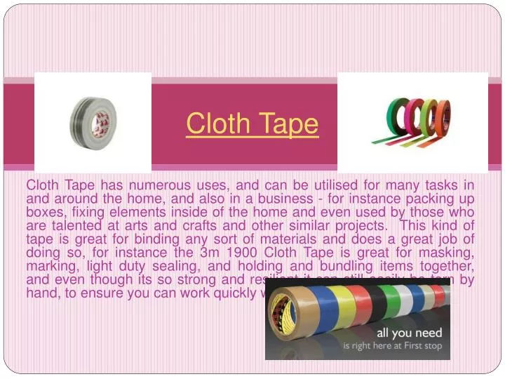 cloth tape