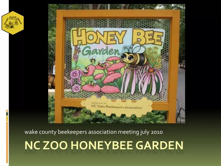 wake county beekeepers association meeting july 2010