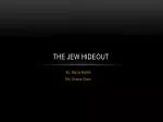 The Jew Hideout - slide 1