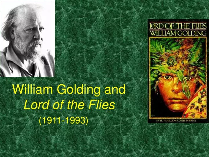 william golding and lord of the flies