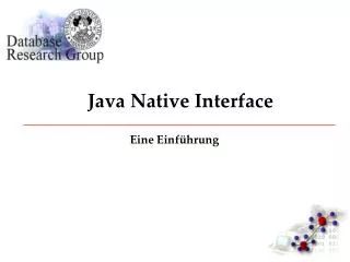java native interface