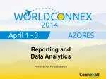 Reporting and Data Analytics - slide 1