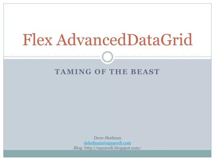 flex advanceddatagrid