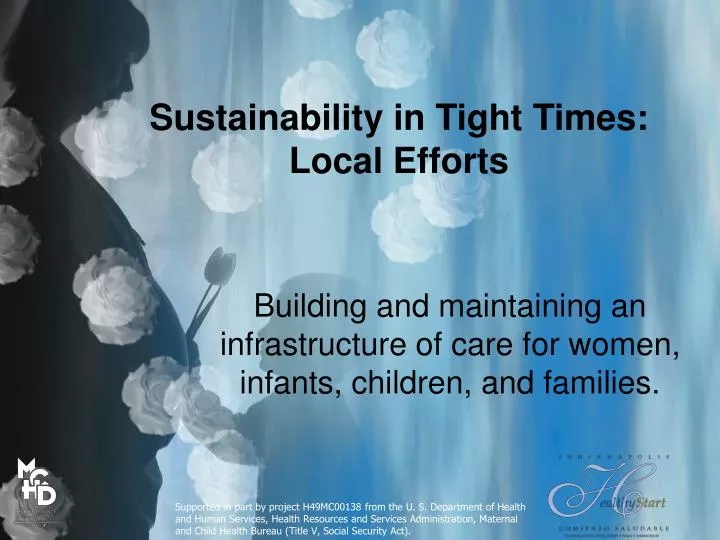 sustainability in tight times local efforts