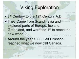 Viking Exploration