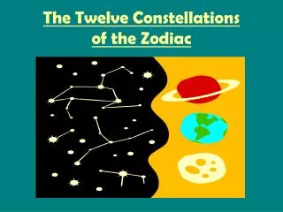 The Twelve Constellations of the Zodiac