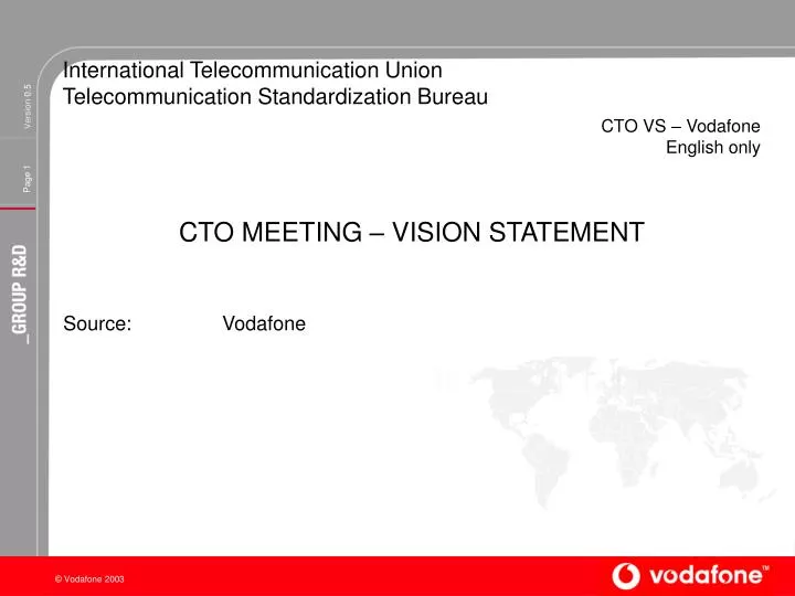 international telecommunication union telecommunication standardization bureau