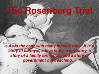 The Rosenberg Trial