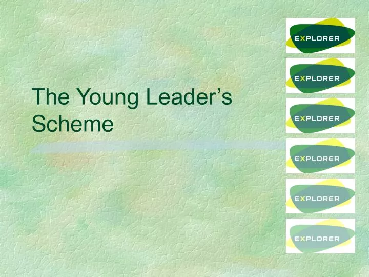 the young leader s scheme