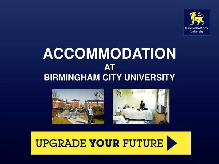accommodation at birmingham city university