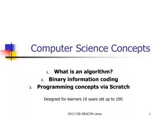 Computer Science Concepts