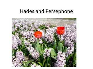 hades and persephone