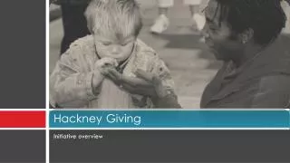 Hackney Giving
