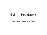 BDK 1 - Hoofdstuk 8 - slide 1
