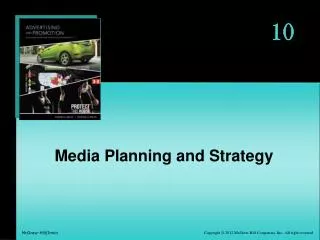 Media Planning and Strategy